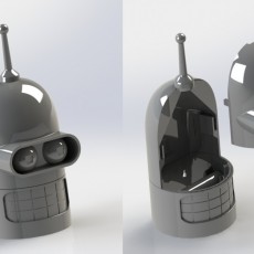Picture of print of Bender Toilet Roll Holder This print has been uploaded by Marco Morata