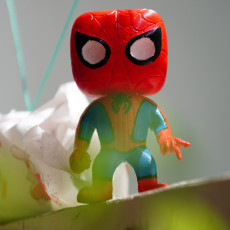Picture of print of Spider-Man (Marvel Bobble Head Heroes)