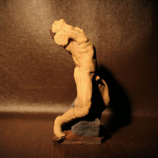Picture of print of The Falling Man at The Musée Rodin, Paris