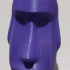 Easter Island Head Tape Dispenser print image