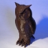 pigeon scarers - owl print image