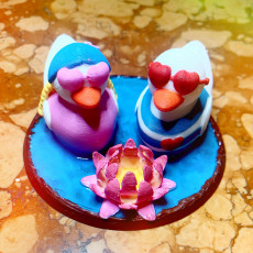 Picture of print of 3DPrinterOS Female Valentines Duck