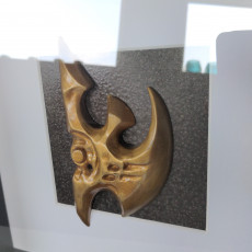 Picture of print of Starcraft Protoss wall symbol