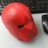 Red Hood helmet print image