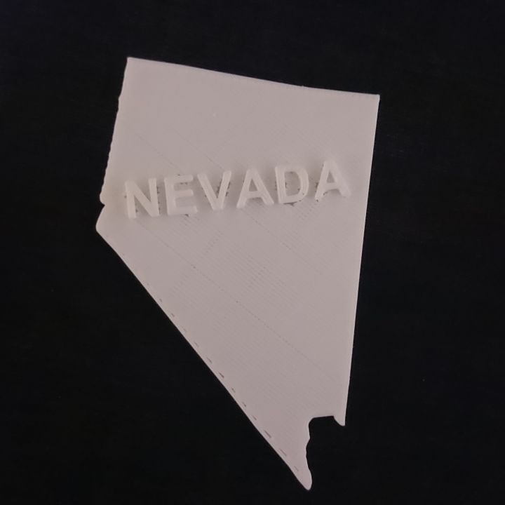 A map of Nevada