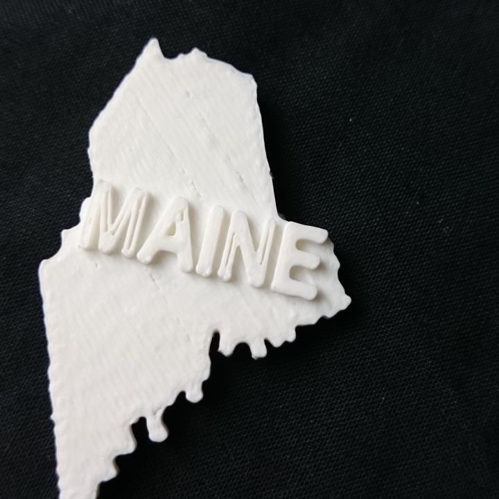 Map of Maine