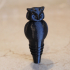 Owl Wine Bottle Stopper print image