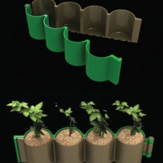 Picture of print of Green Pot for seeds