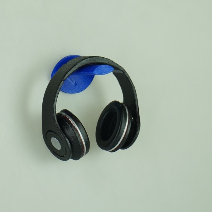 Wall Mount Headphone Holder - Version 2