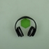 silver stone headphone stand image