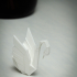 Swan Vase print image
