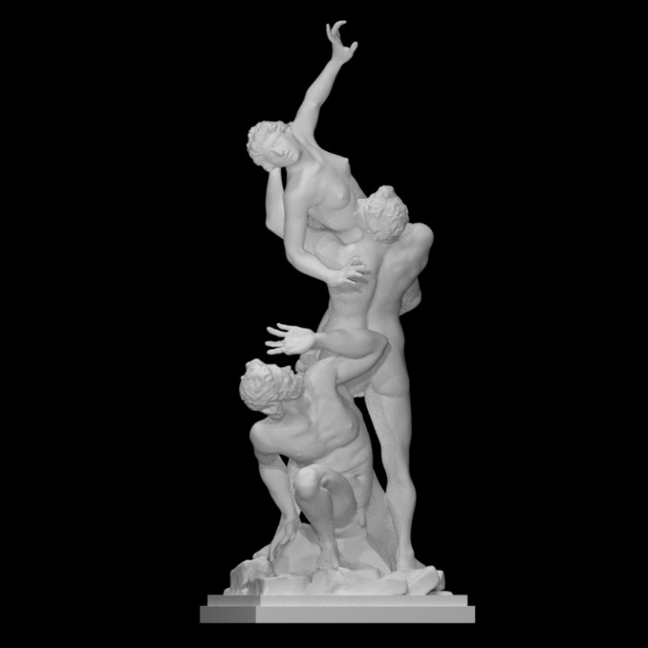 The Abduction of the Sabine Women in Florence, Italy