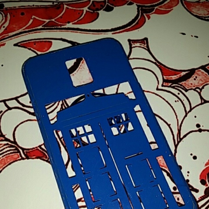 Doctor Who (Tardis) Samsung S5 Cell Phone Case