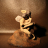 Cupid and Psyche at The Musée Rodin, Paris print image
