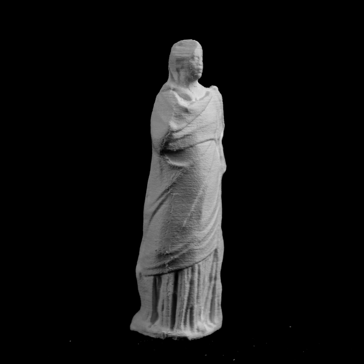 Marble Statue of demeter at the British Museum, London