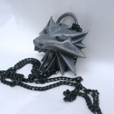 Picture of print of The Witcher 3 - Wolf Head Talisman This print has been uploaded by Sam Lewis