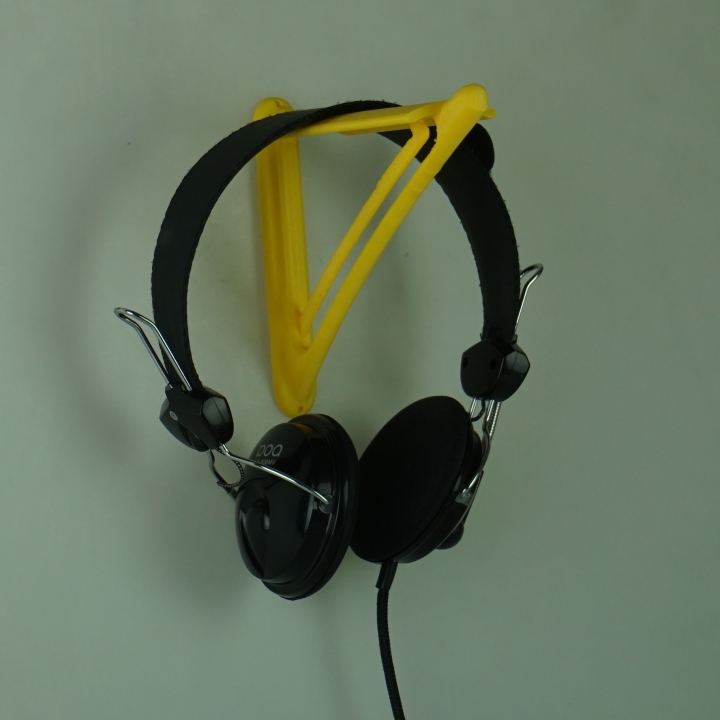Wall mounted Headphone stand