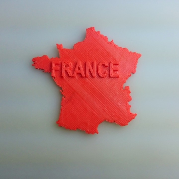 A map of France