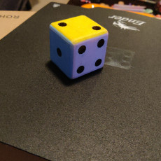 Picture of print of cube
