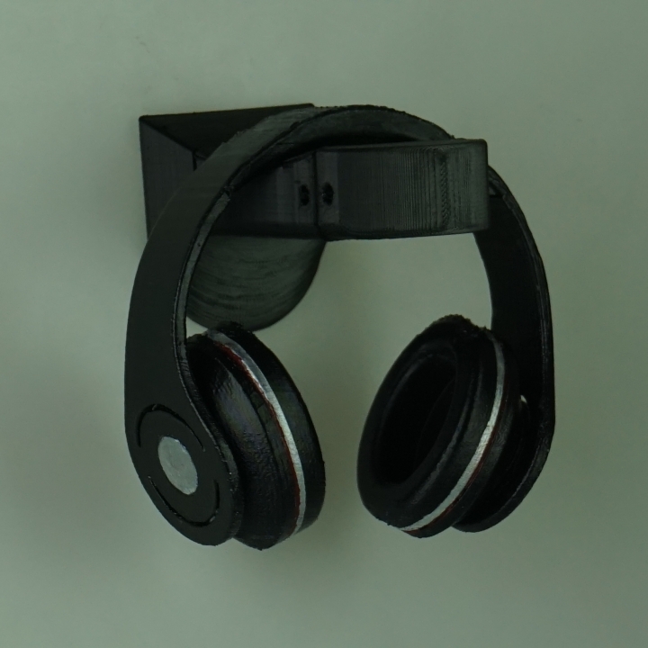 Modular Wall Mount Headphone Holder