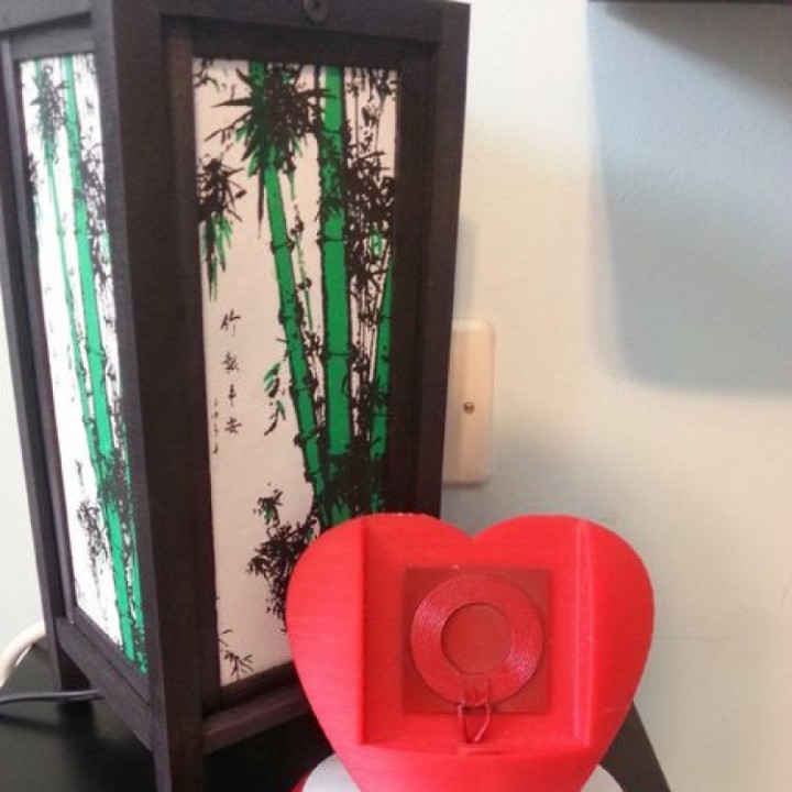 3d Printed Heart + Wireless Charging