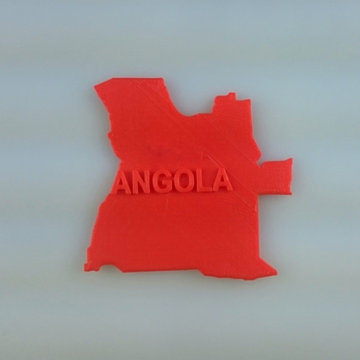 Map of Angola