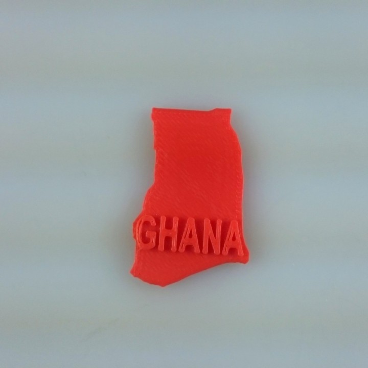 Map of Ghana