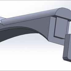 Picture of print of Headphone Stand, by Givingtnt : hidden screw, 2 piece design.