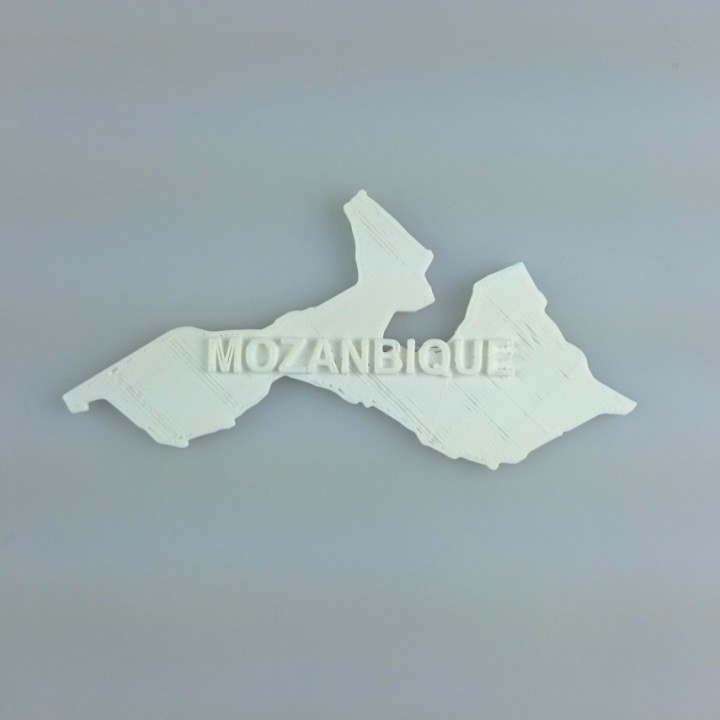 Map of Mozanbique