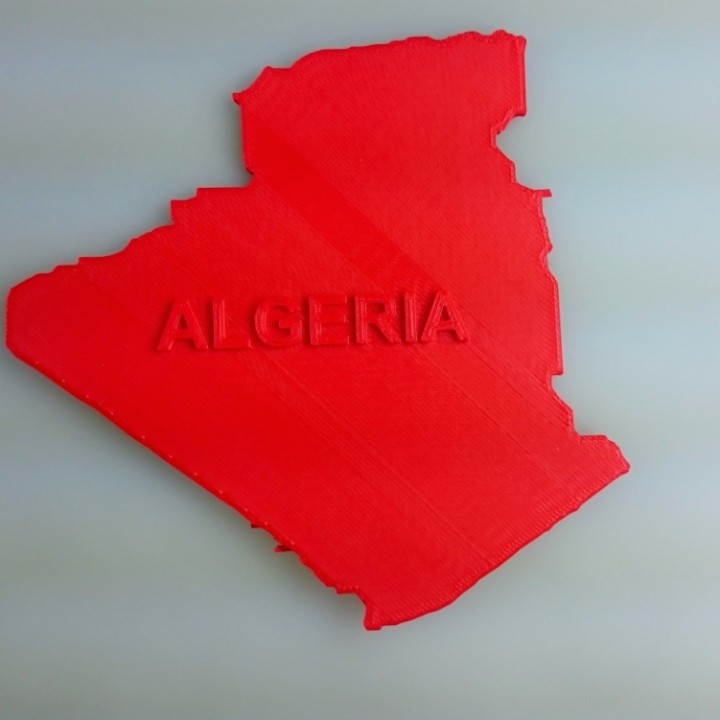Map of Algeria
