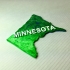 Map of Minnesota print image