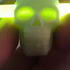 Celtic Skull Glowing Eyes Charm image