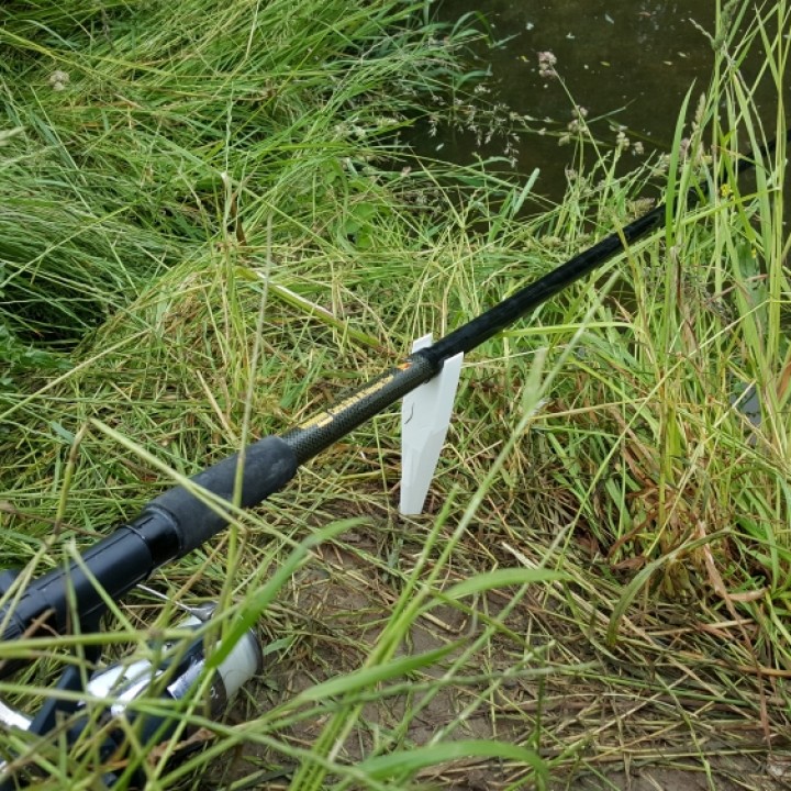 3D Printable Fishing Rod Rest Pack, Buzz Bar, Method Feeder Side