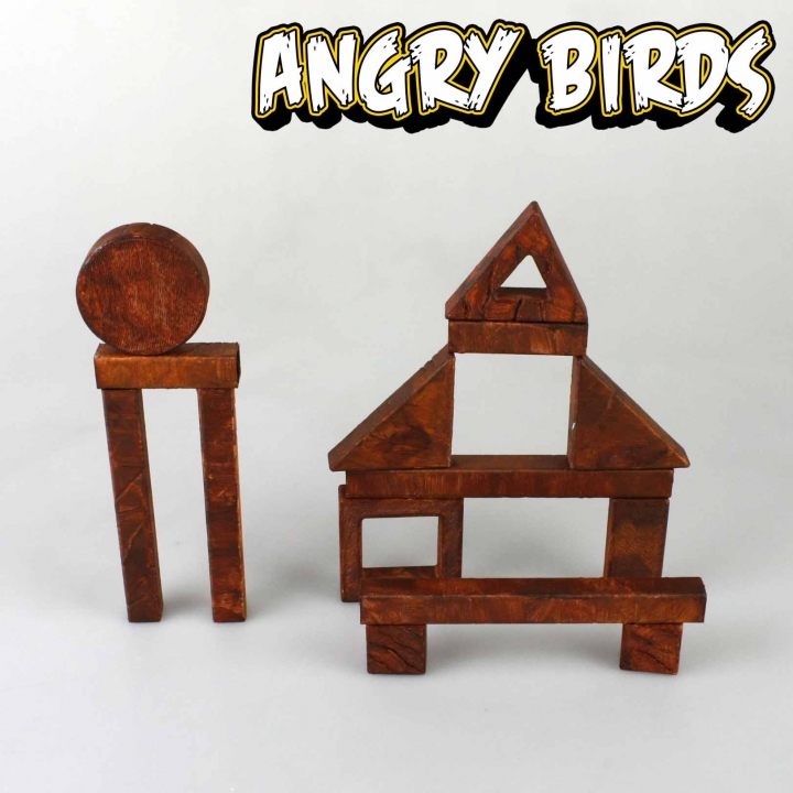 WOOD BLOCKS - Angry Birds