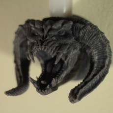 Picture of print of Balrog candle holder