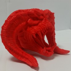 Picture of print of Balrog candle holder