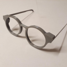 Picture of print of Glasses Frames with bendable arms - Round Frames