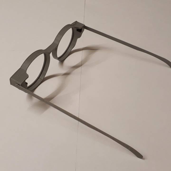 Glasses Frames with bendable arms - Round Frames