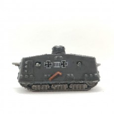 Picture of print of 1:200 WWI Tanks