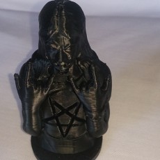 Picture of print of The Metalhead The Chess Bishop! (Resin print)