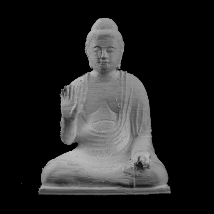 Seated Buddha at the Guimet Museum, Paris