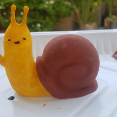 Picture of print of Adventure Time - Waving Snail This print has been uploaded by Abdullah