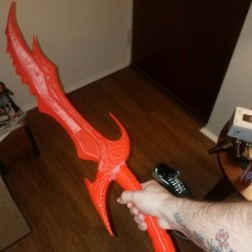 Picture of print of Daedric Sword - Skyrim This print has been uploaded by Digitl Haze