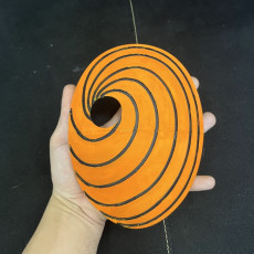 Picture of print of Tobi mask (Obito)