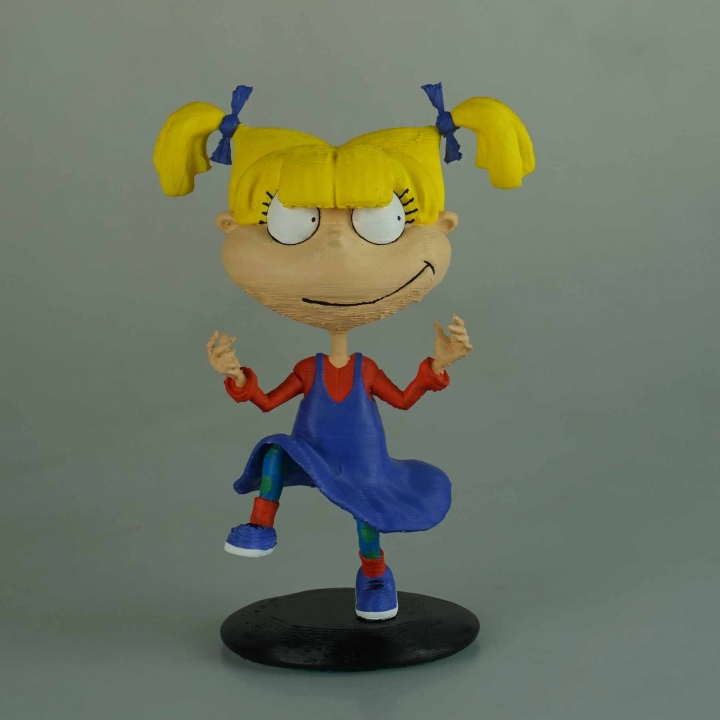 3d Printable Angelica Rugrats By Udo Graf