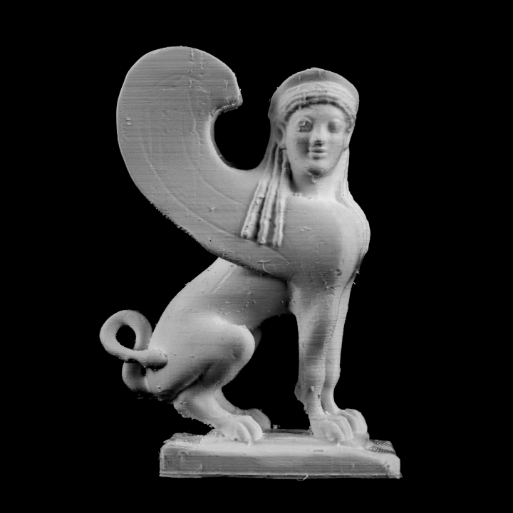 Capital in the Form of a Sphinx at The Metropolitan Museum of Art, New York