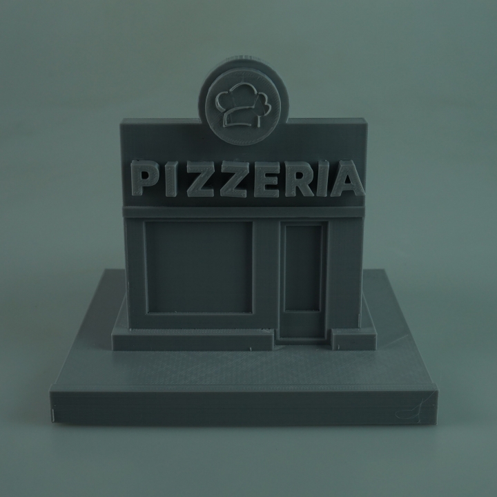 Cartoon Building_Pizza