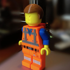Picture of print of Lego 6in Emmett Minifig