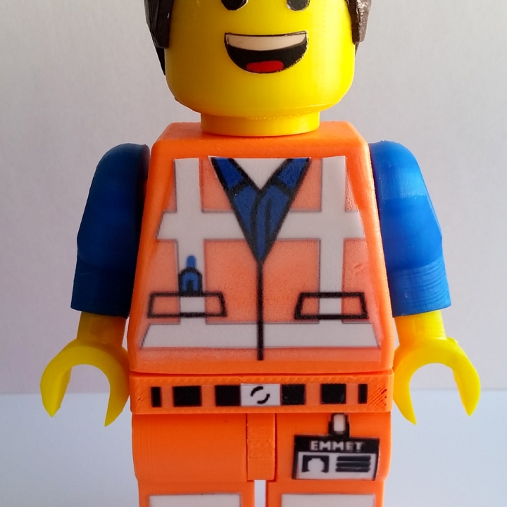 Lego 6in Emmett Minifig