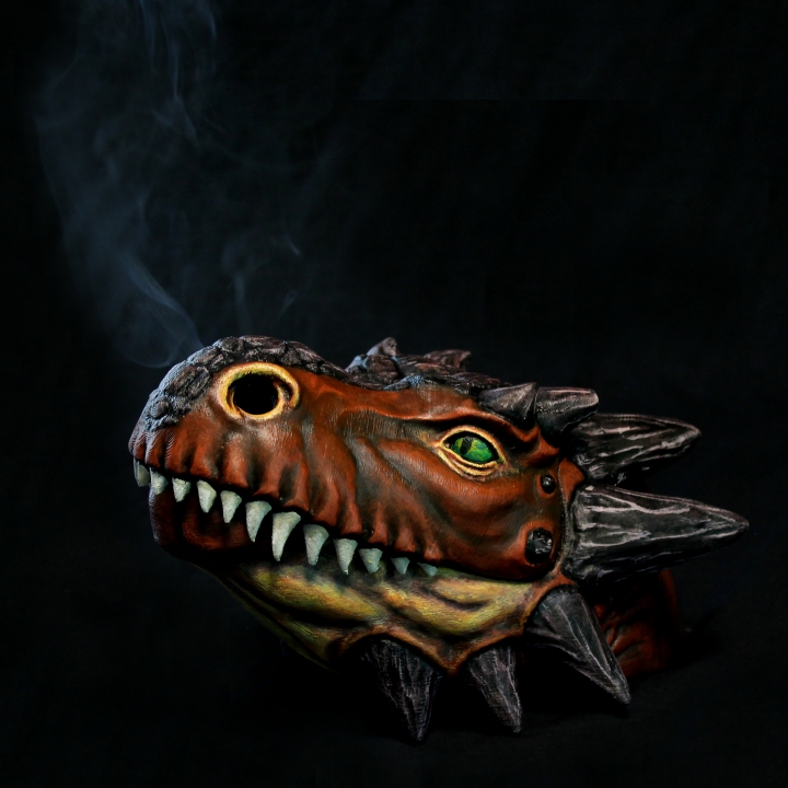 Incense stick burner - Dragon head